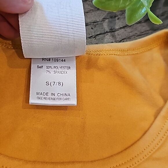 Choose Happiness tank top front tie size S 7/8 NWOT - Picture 2 of 7